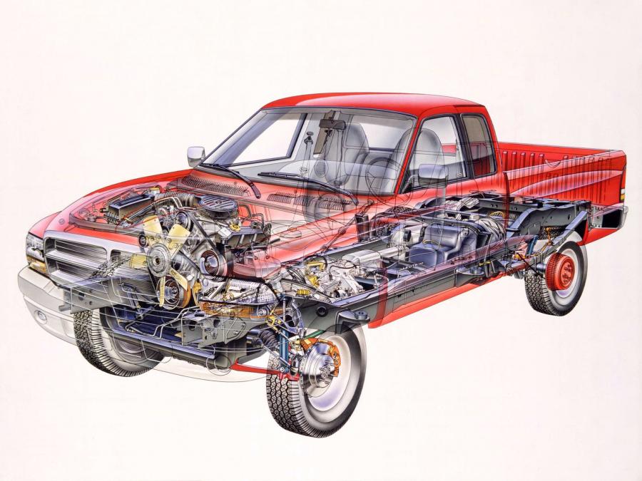  Dodge Dakota Club Cab 1997 года  (фото 8 из 10)